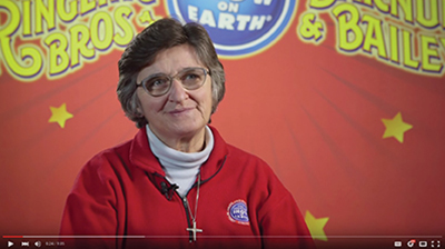 Vision 2017 Tomshack Fabritze Creative spirit Sister Dorothy Fabritze, a Missionary Sister of the Most Sacred Heart of Jesus, travels with and ministers to circus workers