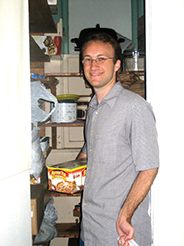 Vision 2017 Collura 2 Racing toward my religious vocation Collura worked at a food pantry as a Jesuit volunteer.