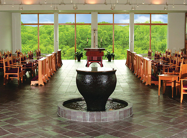 Vision 2019 Vision editors Benedictine Sisters Rock Island 1 Divine design: The holiness of place The chapel at St. Mary Monastery where the sisters pray.
