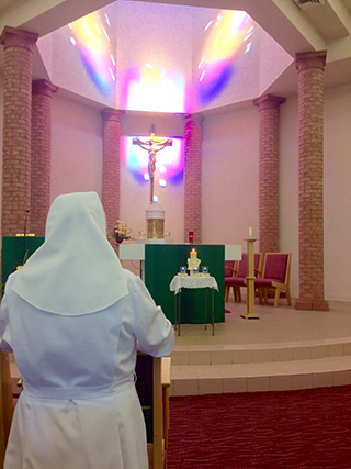 Vision 2019 Spotlight More prayer spaces of religious communities Salesian Sisters of St. John Bosco
